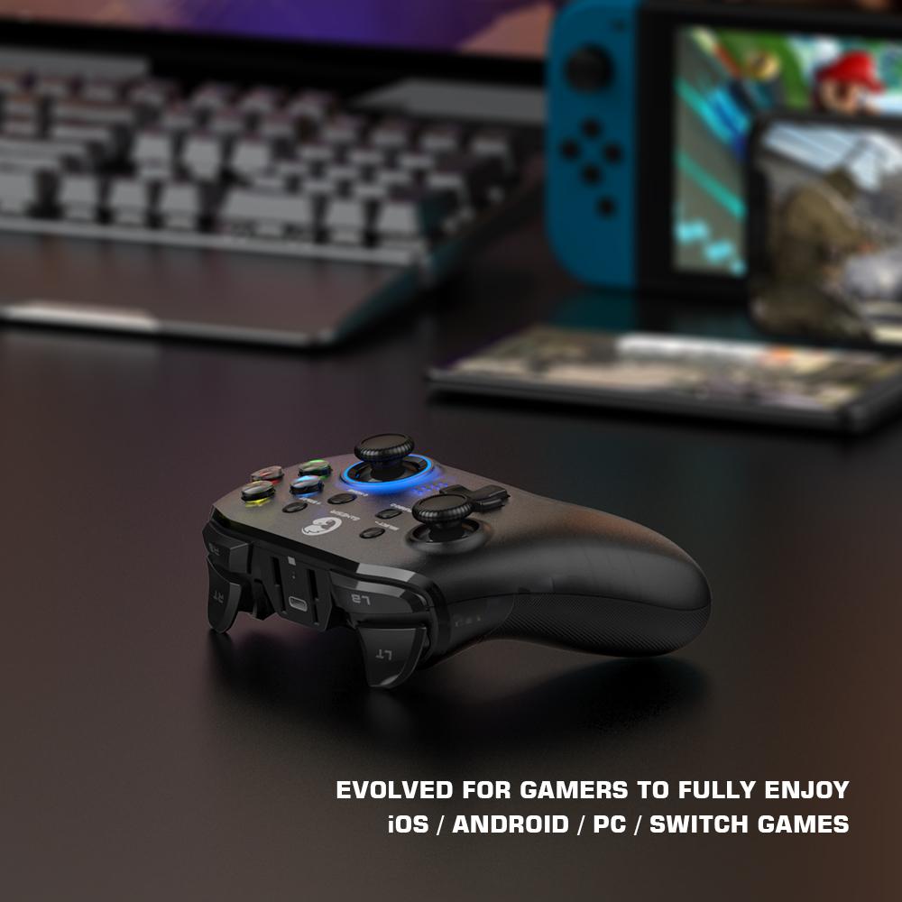 Tay cầm chơi game không dây Gamesir Wireless Controller T4 Pro tương thích với nhiều nền tảng